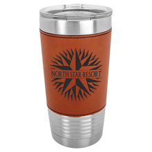 Load image into Gallery viewer, 20 oz. Leatherette Grip Tumblers