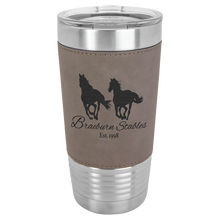 Load image into Gallery viewer, 20 oz. Leatherette Grip Tumblers