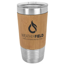 Load image into Gallery viewer, 20 oz. Leatherette Grip Tumblers